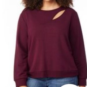 Rebel wilson X Angels Plus Size  cutout sweater